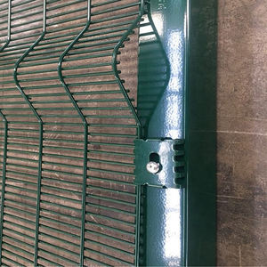 Malla de seguridad antiescalada de alta seguridad Prime Way 358 de alambre de acero, puerta de seguridad galvanizada gris, modelo WL13, 8 pies de altura, duradera - Product Image 3