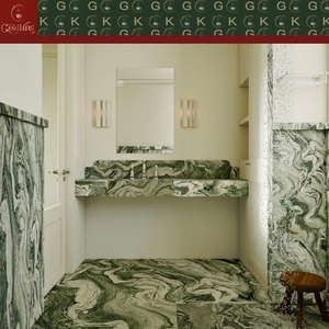 <span class=keywords><strong>Marmo</strong></span> <span class=keywords><strong>Cipollino</strong></span> <span class=keywords><strong>Verde</strong></span> per Bagno con Venature Bianche e Grigie, Taglio di Precisione per Residenze, Resort e Hall Aziendali - Product Image 6