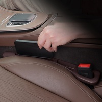 2 pièces de remplissage d'espace entre les sièges de voiture, boîte de rangement pour l'espace entre les sièges, organisateur de console, décoration intérieure, accessoires automobiles
