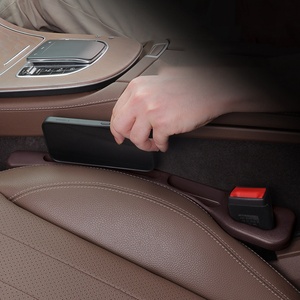 2 pièces de remplissage d'espace entre les sièges de voiture, boîte de rangement pour l'espace entre les sièges, organisateur de console, décoration intérieure, accessoires automobiles - Product Image 5