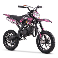 Moto tout-terrain miniature à essence 49cc automatique pour enfants, transmission par chaîne M1 Xrebel