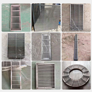 Grillage soudé en acier inoxydable 304/201 personnalisé, tissage simple, plaque de drainage des eaux de pluie pour clôture de ferme HONGYANG - Product Image 2