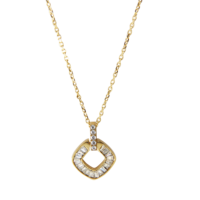 Vente en gros de bijoux tendance en acier inoxydable plaqué or 14 carats, collier, bracelet, boucles d'oreilles, cadeau personnalisable, durable