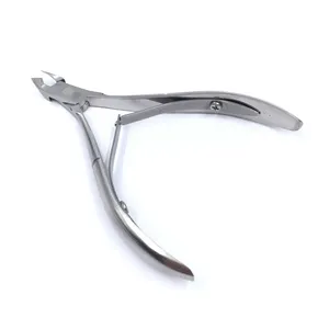 Profesional herramienta de manicura pedicura tijeras cortador de acero inoxidable uña cutícula Nipper de la piel muerta alicates - Product Image 1
