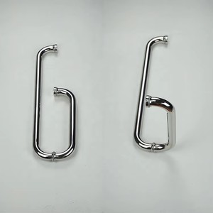 Manija de Puerta de Ducha de Acero Inoxidable Moderna de Alta Calidad para Apartamentos - Product Image 5