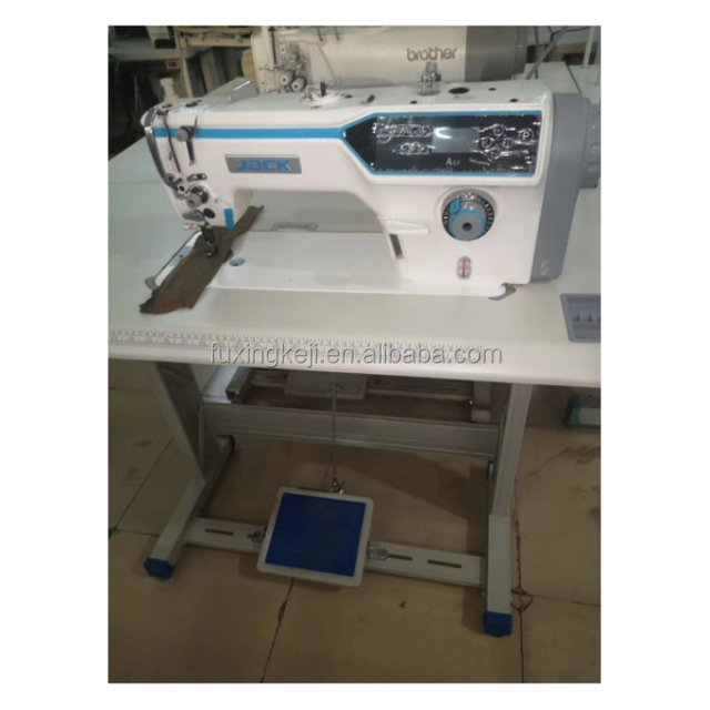 JACK A6F-E Computerized Single Needle Lockstitch Machine Digital With Needle Feed Industrial Sewing Machine for Sale