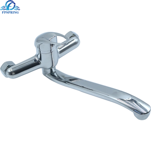 Robinet <span class=keywords><strong>de</strong></span> cuisine moderne à levier unique à <span class=keywords><strong>col</strong></span> <span class=keywords><strong>de</strong></span> <span class=keywords><strong>cygne</strong></span> Mélangeur d'évier monotrou en céramique en alliage <span class=keywords><strong>de</strong></span> zinc pour CE Easy Monotrou - Product Image 3