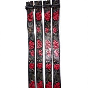 Nouvelle Arrivée Ceintures en Cuir de Vachette Vintage Écologiques Imperméables Longueur Personnalisable Boucle Carrée Solide Haute Résistance Robuste pour Hommes en Acier - Product Image 6