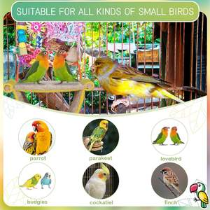 Nid d'oiseau chaud d'hiver, hamac suspendu, <span class=keywords><strong>cabane</strong></span> douillette, tente pour perroquet, jouet, cage à oiseaux, perchoir pour perruches - Product Image 5