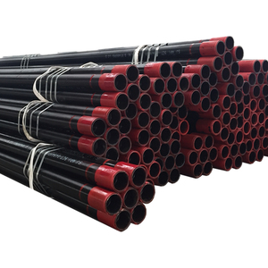 고품질 <span class=keywords><strong>API</strong></span> 5CT J55 K55 L80 P110 20 #   45 #   석유용 검정색 이음매 없는 오일 케이싱 파이프 드릴링 - Product Image 1