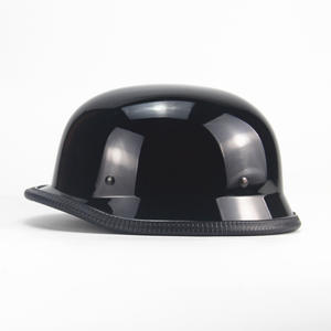 Casco da Moto Vintage da Uomo Stile Classico Retrò Tedesco WW2 di Grande Successo, Omologato DOT, Mezzo Casco Cool per Bici Elettrica - Product Image 3