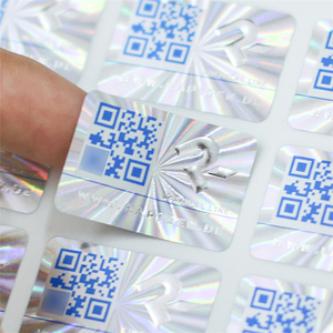 Autocollants adhésifs holographiques 3D personnalisés anti-contrefaçon pour médicaments, préservatifs, pilules et gouttes pour les yeux - Product Image 2