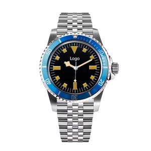 Montre mécanique de luxe pour homme, logo personnalisé, style rétro, super lumineuse, fabrication japonaise, aiguille flocon de neige, haute qualité - Product Image 3