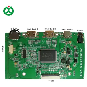 Grosir driver papan remote power supply-Papan Pengontrol Layar EDP Monitor Portabel LCD JX-2556TH-A, dengan 2 * HD & TypeC untuk Ketebalan Sumber Daya Listrik Adalah Tombol 5Mm Di Dalam