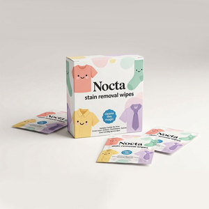 Toallitas Quitamanchas Instantáneas Desechables Portátiles Envueltas Individualmente para Viajes, Restaurantes y Oficinas - Product Image 1