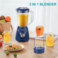 WINNING STAR ST-5922 Mixeur-blender pour smoothies, mini mixeur pour aliments, moulin à épices, blender 2 en 1 pour la maison