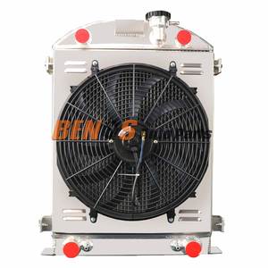 Ventilateur de carénage de radiateur à 3 rangées pour moteur Ford Flathead V8 à <span class=keywords><strong>hauteur</strong></span> de stock 1930-1932 - Product Image 1