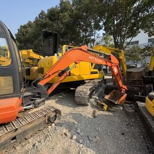 Excavatrice hydraulique sur chenilles HitachiZX35U d'occasion 90% neuve avec moteur et moteur testés pour la construction/l'agriculture et le creusement - Product Image 5