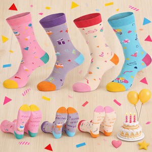 Calzini alla caviglia da <span class=keywords><strong>donna</strong></span> Chalier Cozy, 5 paia, con simpatici disegni di gatti e cani, a tema animale, in cotone traspirante, taglia unica, idea regalo a tema fattoria - Product Image 2