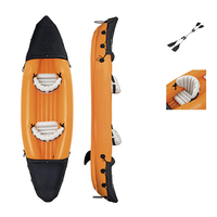 Canopée gonflable pour bateau, 3.21 m de Long, avec pagaie, équipement de divertissement aquatique