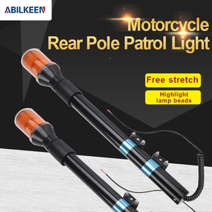 Sẵn Sàng Giao Hàng Đèn <span class=keywords><strong>LED</strong></span> Siêu Sáng Nhấp Nháy DC12V 24V 36V Đèn Cảnh Báo Cột Sau Xe Máy - Product Image 3