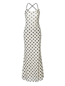 Summer New Retro Polka Dot Sleeveless Sexy & Elegant Midi Dress Digital Printing Plain Dyed Natural Waist Eco-Friendly for Women - Product Image 6