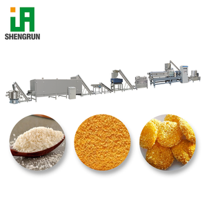 Máquina Extrusora de Doble Tornillo para la Producción de Pan Rallado Panko con Control Inteligente y Agujas Blancas para Pan Rallado en Hojuelas - Product Image 2