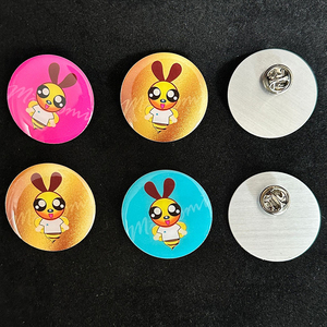 Pin Metálico de Acero Inoxidable Personalizado con Diseño de Animales, Impresión Tipográfica, Recuerdo Escolar de <span class=keywords><strong>F</strong></span>útbol, Insignias Divertidas para Parejas - Product Image 6