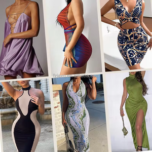 Y 2025 yaz stok kadın elbise <span class=keywords><strong>Ta</strong></span> ilings toptan gevşek saten elbise nefes kadın elbise - Product Image 6