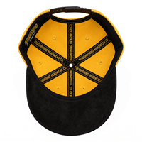 Casquette de baseball structurée à 6 panneaux avec logo brodé 3D personnalisé OEM, design graphique flamme, style streetwear Y2K, casquette snapback
