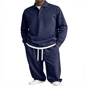 Conjunto Deportivo de Forro Polar Ultra Cómodo para Hombre, Ropa Deportiva Cálida para Invierno, Ropa de Entrenamiento Personalizada - Product Image 1