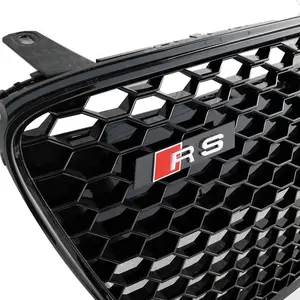 ABS Material New Style Car Front Grill For Audi R8 Auto Grille Front Bumper For Audi R8 2007-2013
