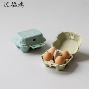 Cartón para Huevos Vacío, Biodegradable, <span class=keywords><strong>Reciclado</strong></span>, <span class=keywords><strong>de</strong></span> Pulpa <span class=keywords><strong>de</strong></span> Papel Moldeada, 6/8/10/12/15 Unidades, Tamaños Personalizables, Multiimpresión - Product Image 5