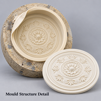 Moule de plafond en résine Tietuo + noyau en élastomère PU C258-G1, résine légère axée sur les moules en mousse PU, support technique