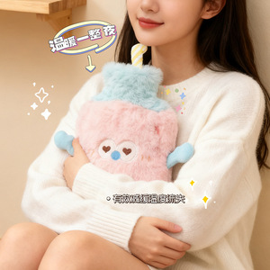 Hot Water Bottle Plush With Anti Explosion Design For Whole Body Warmth - Product Image 3