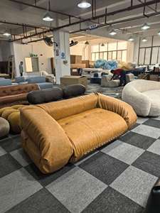 Ensemble de canapé-lit RUNXI de style nordique élégant, meubles de salon, canapé en tissu à assise profonde, canapé modulaire - Product Image 6