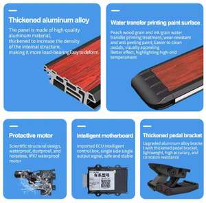 Escalones laterales eléctricos de aleación de aluminio de fábrica de fabricación WEIJIA para <span class=keywords><strong>Ford</strong></span> <span class=keywords><strong>Bronco</strong></span> <span class=keywords><strong>cuatro</strong></span> <span class=keywords><strong>puertas</strong></span> 22-25 estribo eléctrico OEM/ODM - Product Image 5