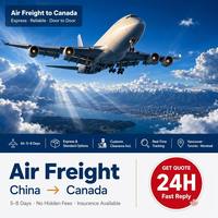 Fournisseur de services logistiques de fret aérien Chine-Canada avec support de dédouanement et livraison porte-à-porte pour les envois