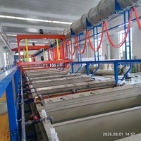 T10 - Machine de placage automatique à baril, vente chaude, grande production, ligne de galvanisation par électrodéposition à tambour