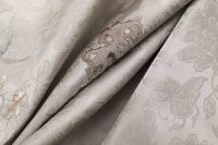2025 Premium chinois Jacquard broderie tissu trame tricoté Polyester tissé Techniques pour garçons robes de mariée fille sacs