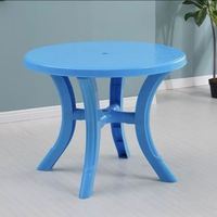 Ensemble de table et de chaises de jardin en plastique en gros, ensemble de salle à manger extérieure pour café et restaurant