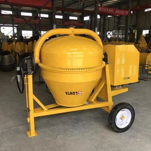 Mesin Pengaduk Semen Portabel LONTA JH400 400L <span class=keywords><strong>1</strong></span> Bag, Mesin Pengaduk Beton Listrik Diesel Kecil, Betonniere 400L - Product Image 1