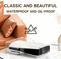 Housse de protection transparente en acrylique pour console PS5, boîtier de protection transparent pour système de jeu PlayStation 5