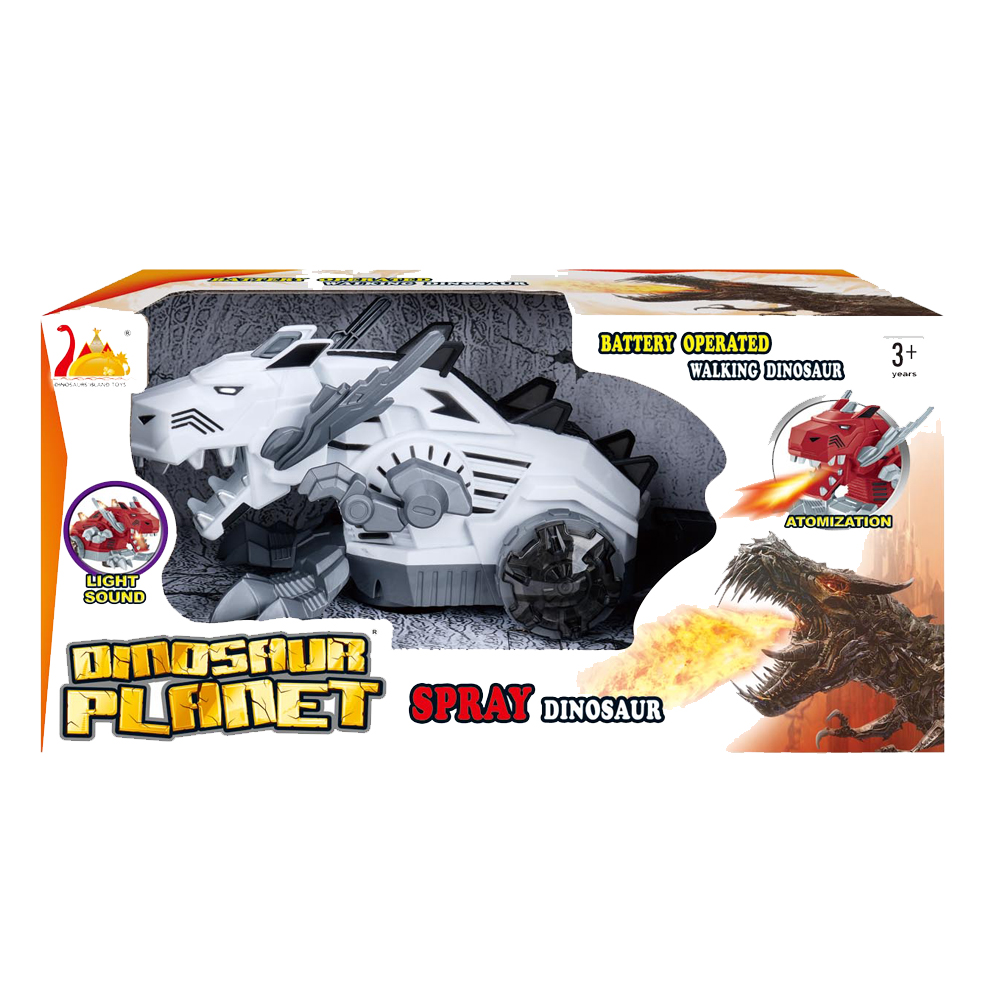 Wholesale B/O Spray Sound Light Walking Dragon Toy