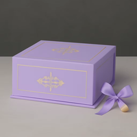 Boîte cadeau en carton haut de gamme personnalisée en usine avec couvercle, emballage de luxe pour parfum, avec logo personnalisé