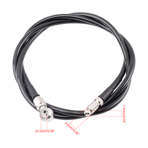 ชุดดับเบิ้ลคลัตช์สแตนเลสสตีลถักสีดำ Aosu รุ่นใหม่ 89-98 สำหรับ 240SX S13 S14 พวงมาลัยซ้าย JDM อะไหล่แต่งรถดริฟท์ FDJ-215 - Product Image 5