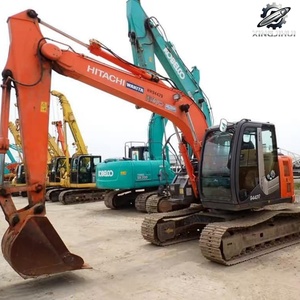 รถขุดฮิตาชิ 135 มือสอง น้ำหนัก 13.5 ตัน ถังขนาด 0.6 ลูกบาศก์เมตร ยี่ห้อญี่ปุ่น แท้ รถขุดตีนตะขาบขนาดกลาง ชั่วโมงการทำงานต่ำ ได้รับการรับรองมาตรฐาน CE - Product Image 4