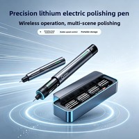 JCPROTX Jca-014 Stylo perceuse à ongles électrique 18 en 1, mini perceuse, kit de 18 embouts, affichage numérique, ensemble d'outils de polissage pour nail art et bijoux