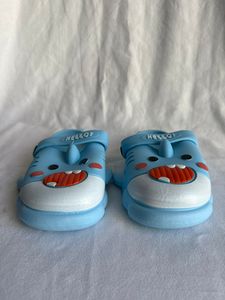 Ciabatte con Stampa Animalier Blu Cielo, Suola in EVA da 15mm Antiscivolo, Scarpe Estive da Donna - Product Image 1