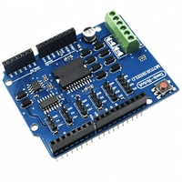 Carte d'extension de pilote de moteur OKYN0911-7 L298P, pont H, double commande de moteur CC 2A pour UNO